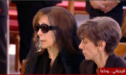 أول ظهور لفيروز في تشييع ابنها زياد الرحباني